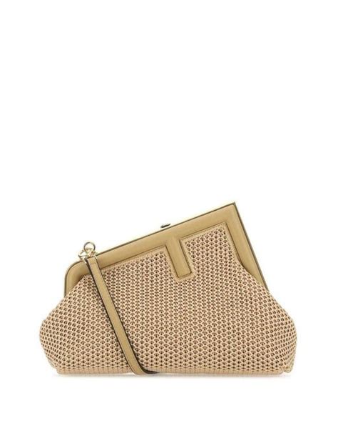 fendi first raffia bag|best raffia bags for summer.